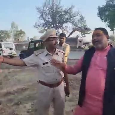 #उत्तर प्रदेश के परिवहन# मंत्री दयाशंकर सिंह ने #ओवरलोड #ट्रकों का किया# निरीक्षण