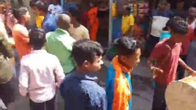 Hanuman janmutsav 🚩🙏 jharia Poddar para Hanuman Mandir #jharia