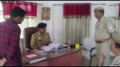 शामली: ASP ओपी सिंह ने किया थानाभवन थाने का औचक निरीक्षण, पुलिस स्टाफ को जारी की गाइडलाइन