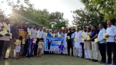 फलौदी: डॉ बीआर अंबेडकर की 132वीं जयंती की तैयारियां को लेकर अंबेडकर आयोजन समिति के तत्वावधान में पोस्टर व पेम्पलेट्स का विमोचन।