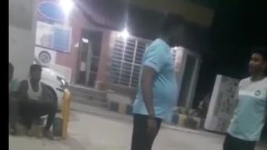 मोहाव पेट्रोल टंकी गाली गलौज और जान से मारने की धमकी का वीडियो वायरल सत्यता की जांच के लिए पुलिस जांच में जुटी