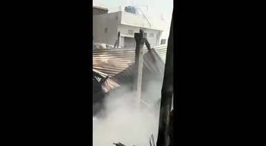 बेगूसराय: नागदह में लगी आग, 4 गर्भवती गायों की हुई मौत व 7 गायें हुईं घायल