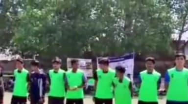 बुलंदशहर: टांडा स्टेडियम में खेल महोत्सव के तहत हुआ फुटबॉल टूर्नामेंट का आयोजन