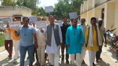 महसी: महसी,शिवपुर,तेजवापुर ब्लाक में प्राकृतिक खेती एवं मोटे अनाज को बढ़ावा देने के लिए भाजपाइयो ने जनजागरण रैली निकाली