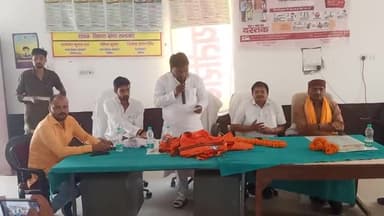 #सामाजिक #न्याय #सप्ताह के तहत #प्राकृतिक #खेती पर #जन #जागरण हेतु #भाजपा #किसान मोर्चा द्वारा आयोजित #गोष्ठी में रहा।