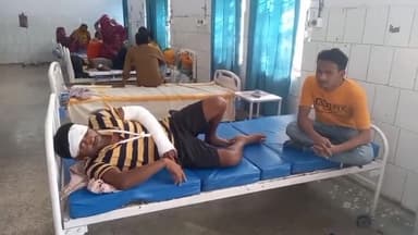 कहरा: बैजनाथपुर ओपी थाना क्षेत्र के पटुआहा के समीप सड़क दुर्घटना में बाइक सवार हुआ जख्मी, सदर अस्पताल सहरसा में भर्ती