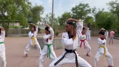 Wushu "Chang Quan" Practice. 

#mixmartialartsassociationmandsaur
#mandsaur #taekwondomandsaur