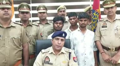 कानपुर: पनकी इंडस्ट्रियल एरिया की एक फैक्ट्री से राइफल चोरी होने के संबंध में एसीपी पनकी ने दी जानकारी, 3 लोग गिरफ्तार