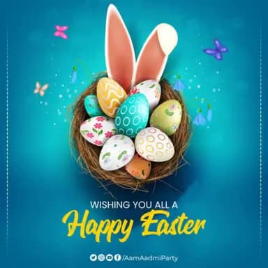 Wishing you all a blessed and a joyous Easter!

#HappyEaster
