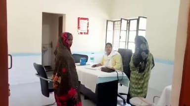 इकौना: कटरा प्राथमिक स्वास्थ केंद्र पर लगा मुख्यमंत्री आरोग्य मेला