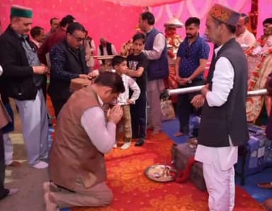 जलोग: सीपीएस संजय अवस्थी ने मांगू में आयोजित देव जातर मेला में की शिरकत , लोगों से की मुलाकात