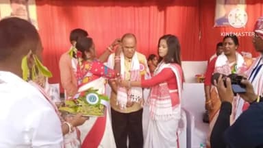 कांके: अल्बर्ट एक्का चौक पर विभिन्न समितियों द्वारा संयुक्त रूप से आयोजित सरहुल मिलन समारोह में विधायक सीपी सिंह हुए शामिल