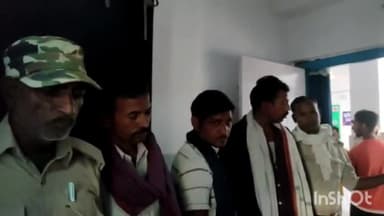 जमुई: मारपीट मामले के फरार तीन वारंटियों को पुलिस ने चरघरा गांव से किया गिरफ्तार, मेडिकल के लिए लाया गया सदर अस्पताल