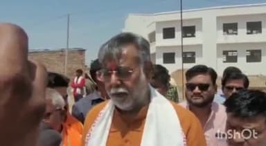 हटा: केंद्रीय मंत्री प्रह्लाद पटेल ने हटा में केंद्रीय विद्यालय के निर्माणाधीन भवन का लिया जायजा