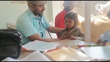 अलौली: बहादुरपुर गांव के आंगनबाड़ी केंद्र पर लगाया गया स्वास्थ्य जांच शिविर, बच्चों की हुई स्वास्थ्य जांच