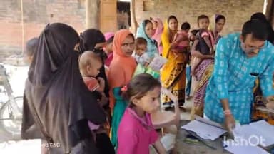 मिहींपुरवा: विशेष टीकाकरण अभियान के अंतर्गत रामपुर में किया गया टीकाकरण,गर्भवती सहित बच्चों का हुआ टीकाकरण॥