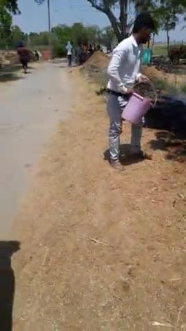 rampurchay me aag lagi Jo turant aag pe kabu pa liya gaya