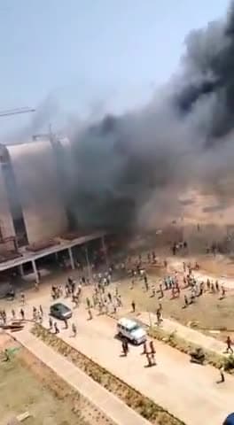 Deoghar AIMS me lagi Aag देवघर एम्स में लगी आग | #ऐम्स #Deoghar #Jharkhand #News