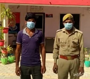 गढ़मुक्तेश्वर: पलवाड़ा शिव मंदिर के पास से पुलिस ने लूट के प्रयास में वांछित चल रहे एक अभियुक्त को किया गिरफ्तार