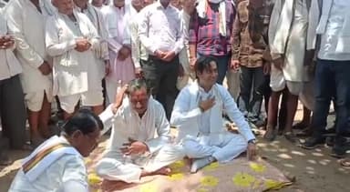 राघोगढ़: रामनगर रोड राघोगढ़ से जेतपुरा तक जाने वाली सड़क का विधायक जयवर्धन सिंह ने किया भूमि पूजन, ₹45 लाख की लागत से बनेगी सड़क