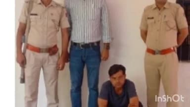 सवाई माधोपुर: 10 वर्ष से फरार भगोड़े आरोपी को मानटाउन थाना पुलिस टीम ने जयपुर से किया गिरफ्तार
