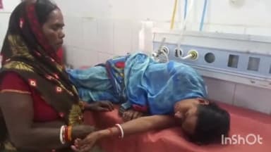 जमुई: ढाब काश्मीर गांव में शराबी पति ने पत्नी को पीटकर किया घायल, सदर अस्पताल में कराया गया भर्ती