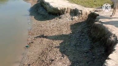 महिषी: महिषी चैणपुर गांव को जोड़ने वाली मुख्यमंत्री ग्राम सम्पर्क योजना कोयलाथान के समीप कट जाने से वाहन का परिचालन बाधित