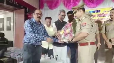 नौगढ़: सर्राफा कल्याण एसोसिएशन सिद्धार्थनगर द्वारा पुलिस व एसओजी टीम को किया गया सम्मानित