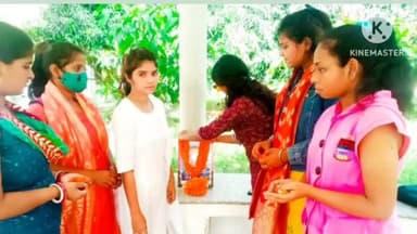 बेगूसराय: एसके महिला कॉलेज की छात्राओं ने मनाई डॉ. भीमराव अंबेडकर की 132वीं जयंती