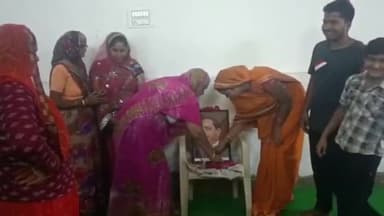 नांगल राजावतान: ग्राम पंचायत धरणवास में डॉ भीमराव अंबेडकर की 132वीं जयंती मनाई गई