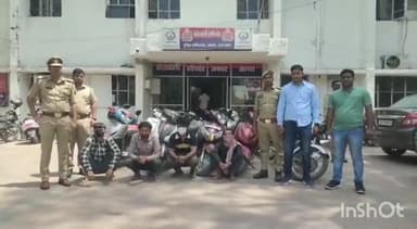 आगरा: हरी पर्वत से सर्विलांस और पुलिस ने 4 शातिर चोरों को किया गिरफ्तार