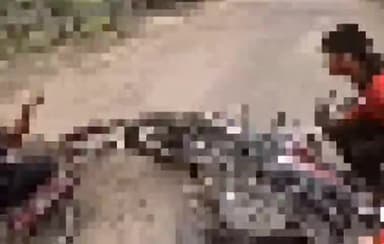 सिंगरौली: बरगवां में बाइक सवार और साइकिल सवार में हुई भिड़ंत, दोनों हुए घायल