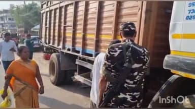 मसौढ़ी: बिरंंची मोड़ के पास अवैध रूप से बालू ले जाते एक ट्रक को पुलिस ने किया जब्त