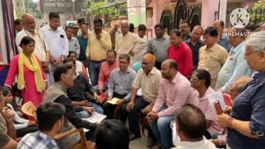 कांके: रांची सांसद संजय सेठ ने अपने आवास पर क्षेत्र के लोगों से की मुलाकात, सुनी समस्याएं