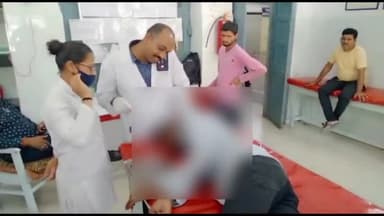 सिविल लाइन चौराहे पर पानी लेने गए युवक पर धारदार हथियार से हमला, गंभीर रुप से हुआ घायल व अस्पताल में कराया गया भर्ती