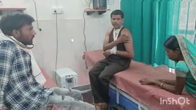 मिर्ज़ापुर: गड़बड़ा धाम में शादी का कार्ड चढ़ाने जा रहे बाइक सवार पति पत्नी कुत्ता बचाने में  गड़बड़ा के पास हुआ एक्सीडेंट