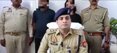 गाज़ियाबाद: थाना कौशांबी पुलिस टीम द्वारा 02 शातिर लुटेरे गिरफ्तार, कब्जे से लूट के 03 मोबाइल, 5570/- रु0 व घटना एसीपी इंदिरापुरम