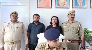 गाज़ियाबाद: थाना कौशांबी पुलिस ने मैक्स अस्पताल के पास से लूट के तीन मोबाइल सहित दो लुटेरे किए गिरफ्तार