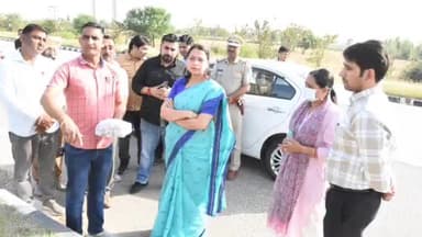 बरवाला: बरवाला पहुंची पंचकूला की डीसी, बरवाला अनाज मंडी का जिला के अन्य अधिकारियों सहित किया दौरा