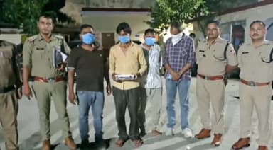 हरिद्वार: थाना कनखल पुलिस ने जगजीतपुर क्षेत्र से 4 अभियुक्तों को सट्टे की खाई बाड़ी करते हुए ₹2330 के साथ किया गिरफ्तार