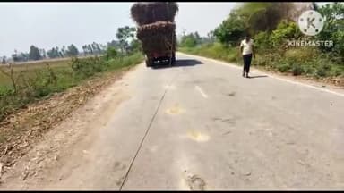 बीसलपुर: क्षेत्र के गांव पकड़िया सेंटर के निकट ओवरलोड गन्ने से भरे बिजली का तार, बिजली का तार टूटने से विद्युत सप्लाई बाधित;