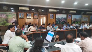 चित्तौड़गढ़: अतिरिक्त जिला कलक्टर ने कलेक्ट्रेट में ली जिला स्वास्थ्य समिति की बैठक