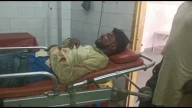 गांव खनका के निकट बाइक का संतुलन बिगड़ने से खाई में गिरी बाइक युवक हुआ गंभीर रूप से घायल जिला अस्पताल रेफर