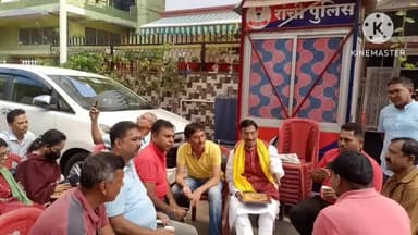 कांके: सांसद संजय सेठ ने अपने आवास पर क्षेत्र के लोगों से की मुलाकात व सुनी उनकी समस्याएं