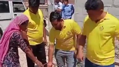 बाड़मेर: रामनगर में गैस सिलेंडर लीकेज होने के कारण लगी आग, बड़ा हादसा टला