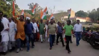 हज़ारीबाग: झारखंड में कांग्रेस का महागठबंधन के द्वारा एक दिवसीय धरना प्रदर्शन का आयोजन किया गया