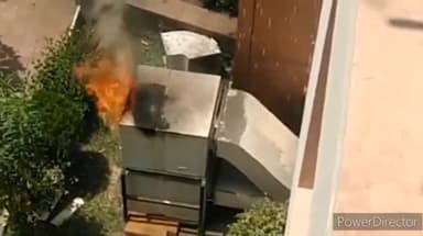 कोलार: अरेरा हिल्स स्थित पीडब्ल्यूडी कार्यालय के विंडो कूलर में लगी आग, कूलर जलकर हुआ खाक