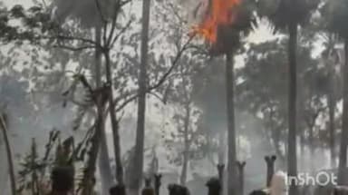 मोहिउद्दीननगर: चाकाशी गांव में अचानक आग लगने से एक सौ से अधिक घर जलकर हुए राख, ₹30 लाख से अधिक की संपत्ति का हुआ नुकसान