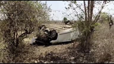 हटा: मड़ियादो-किशनगढ़ मार्ग पर अनियंत्रित होकर पलटी कार, हादसे में घायल कार सवार दो लोगों को इलाज के लिए भेजा गया अस्पताल