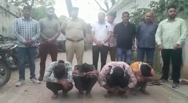 करनाल: डिटेक्टिव स्टाफ ने कर्ण स्टेडियम से ट्रांसफार्मर गिरोह पकड़ा, 175 किलो तांबा, 50 किलो लोहा पत्ती व बोलेरो गाड़ी की बरामद